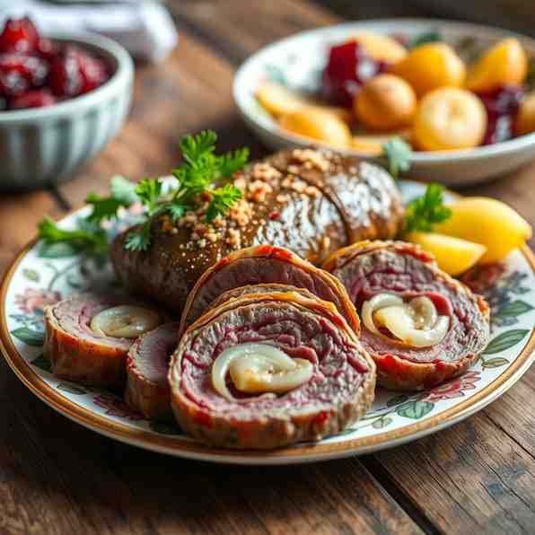 German Beef Rouladen - Classic Rolled Beef Recipe
